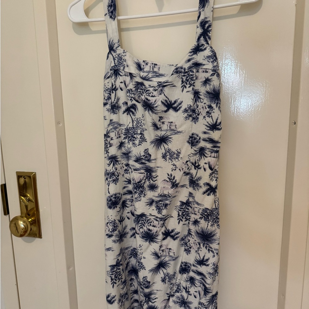 Abercrombie Blue and White Dress